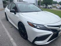 Midnight Black Metallic 2022 Toyota Camry XSE V6