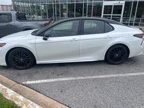Midnight Black Metallic 2022 Toyota Camry XSE V6