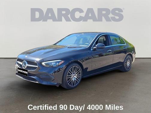 Black 2025 Mercedes-Benz C-Class C 300 4MATIC