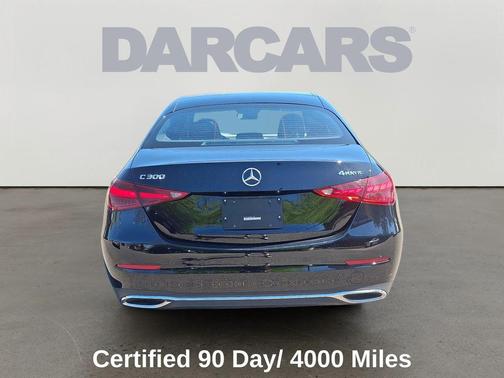 Black 2025 Mercedes-Benz C-Class C 300 4MATIC