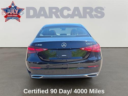 Black 2025 Mercedes-Benz C-Class C 300 4MATIC