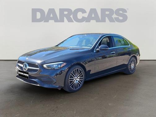 Black 2025 Mercedes-Benz C-Class C 300 4MATIC