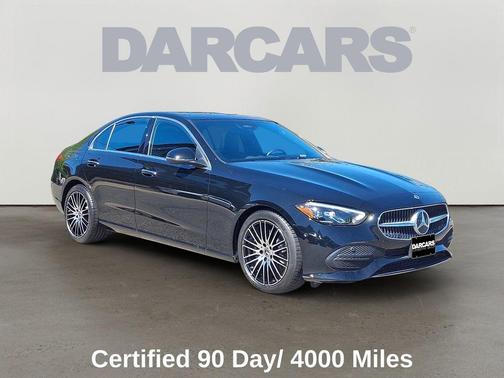 Black 2025 Mercedes-Benz C-Class C 300 4MATIC