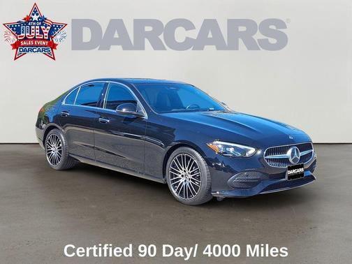 Black 2025 Mercedes-Benz C-Class C 300 4MATIC