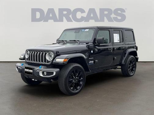 Black Clearcoat 2024 Jeep Wrangler 4xe Sahara