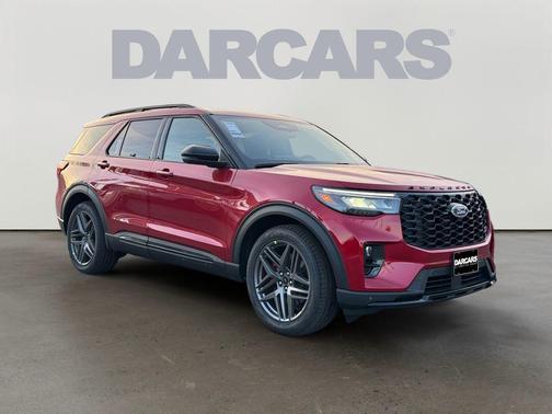 Rapid Red Metallic Tinted Clearcoat 2026 Ford Explorer ST SUV