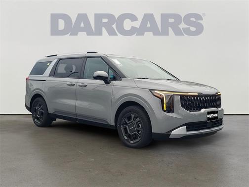 Ceramic Silver 2026 Kia Carnival Hybrid EX Passenger Van