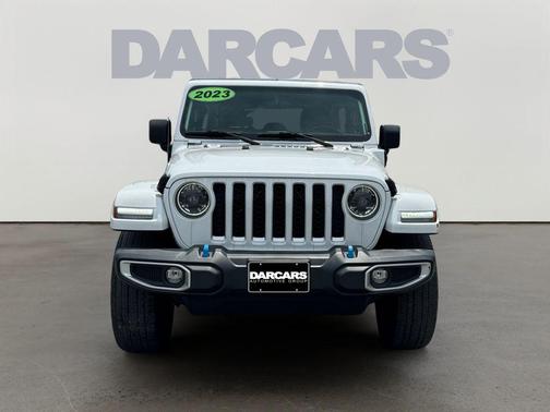 Bright White Clearcoat 2023 Jeep Wrangler 4xe Sahara
