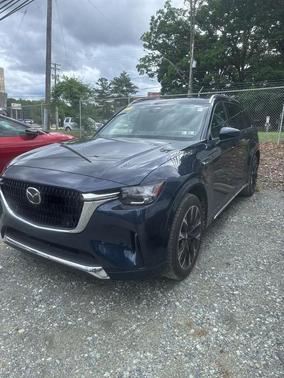Deep Crystal Blue Mica 2025 Mazda CX-90 3.3 Turbo S Premium Package