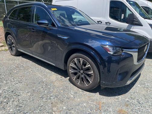 Deep Crystal Blue Mica 2025 Mazda CX-90 3.3 Turbo S Premium Package