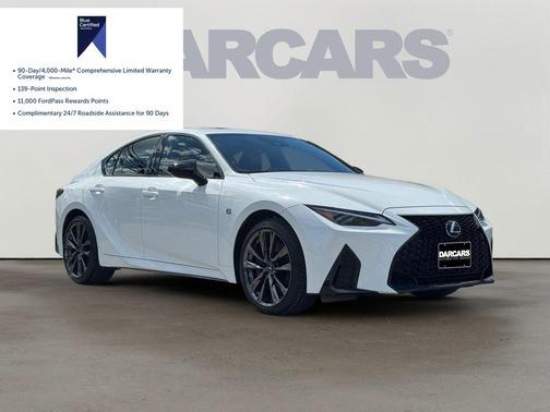 Ultra White 2025 Lexus IS 350 F Sport