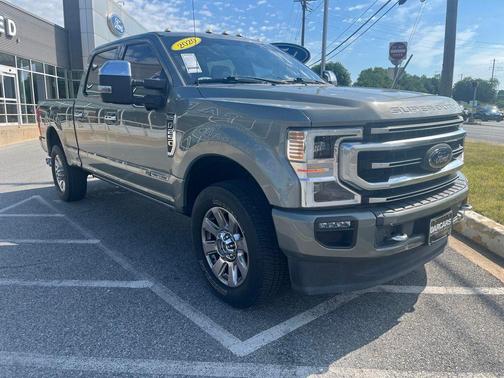 Silver Spruce Metallic 2020 Ford F-250 Platinum