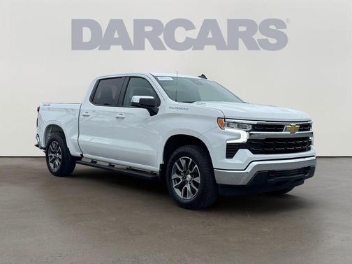 Summit White 2025 Chevrolet Silverado 1500 LT