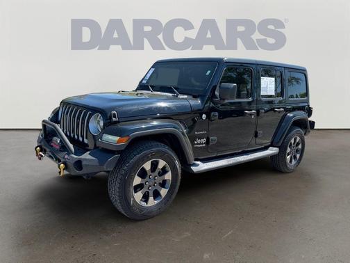 Black Clearcoat 2018 Jeep Wrangler Unlimited Sahara