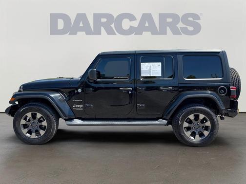 Black Clearcoat 2018 Jeep Wrangler Unlimited Sahara