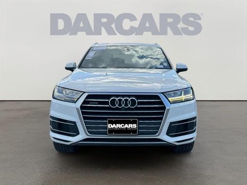 Carrara White 2019 Audi Q7 45 Premium Plus