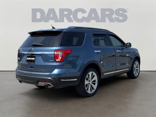 Blue Metallic 2018 Ford Explorer Limited