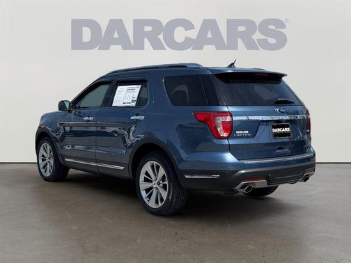 Blue Metallic 2018 Ford Explorer Limited