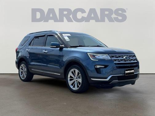 Blue Metallic 2018 Ford Explorer Limited