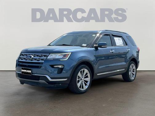 Blue Metallic 2018 Ford Explorer Limited