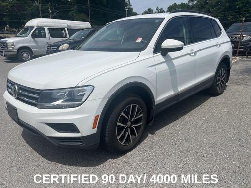 Pure White 2021 Volkswagen Tiguan 2.0T SE