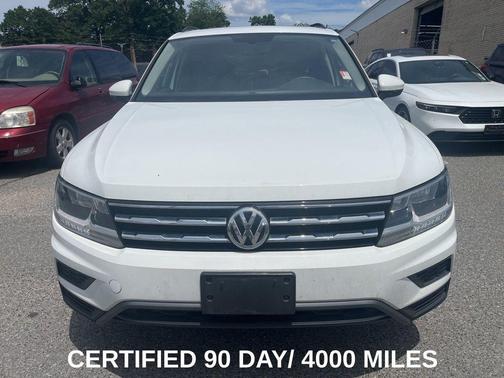Pure White 2021 Volkswagen Tiguan 2.0T SE