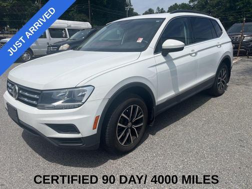 Pure White 2021 Volkswagen Tiguan 2.0T SE