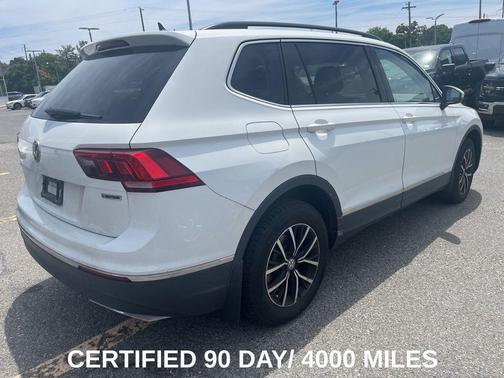 Pure White 2021 Volkswagen Tiguan 2.0T SE