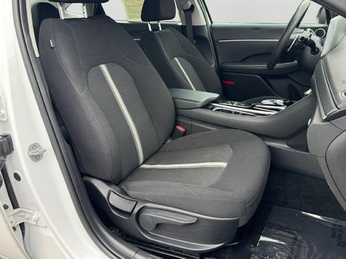 White 2023 Hyundai SONATA Hybrid Blue