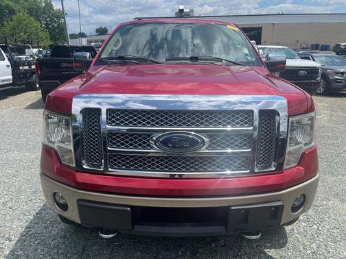 Candy Red 2012 Ford F-150 Lariat