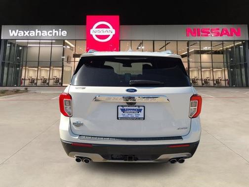 STAR WHITE MET TRI-COAT 2021 Ford Explorer KING RANCH