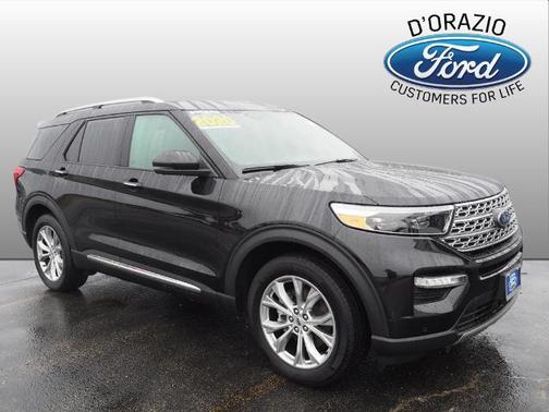 AGATE BLACK METALLIC 2020 Ford Explorer Limited