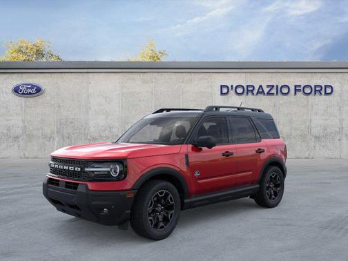 Ruby Red Metallic Tinted Clearcoat 2026 Ford Bronco Sport Outer Banks