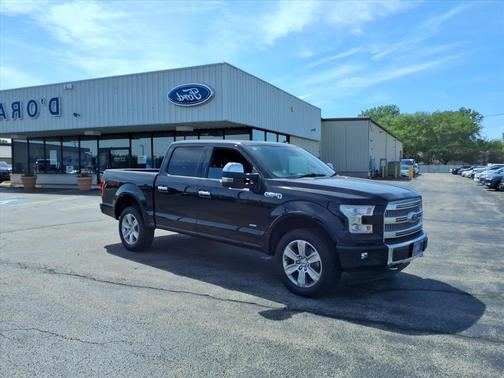 SHADOW BLACK 2017 Ford F-150 Platinum