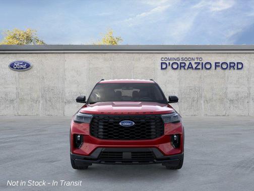 RAPID RED MET TINTED CC 2026 Ford Explorer ST-Line