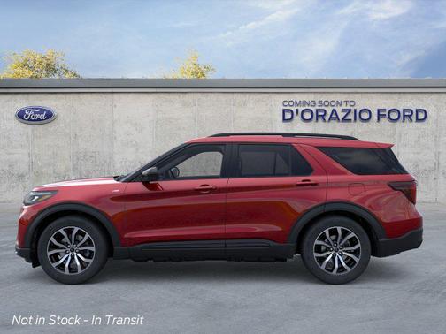 RAPID RED MET TINTED CC 2026 Ford Explorer ST-Line