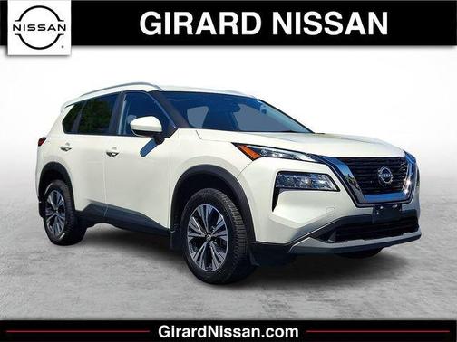 Pearl White Tricoat 2023 Nissan Rogue SV