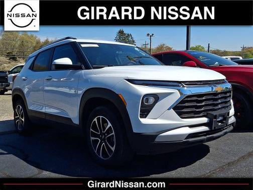 Summit White 2025 Chevrolet Trailblazer LT