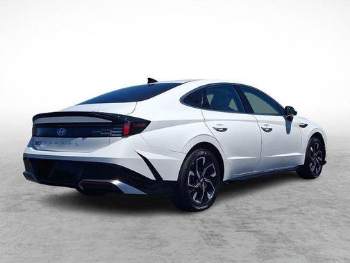 Serenity White 2025 Hyundai SONATA SEL