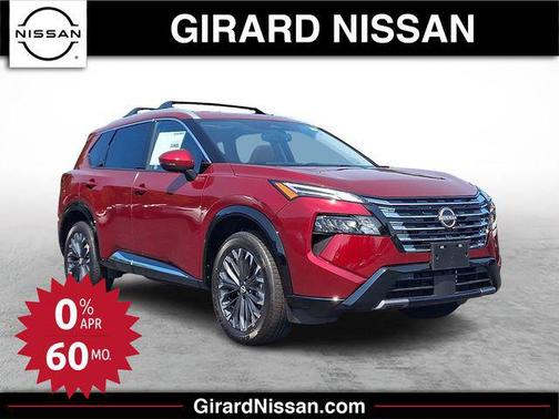 Scarlet Ember Tintcoat 2026 Nissan Rogue Platinum