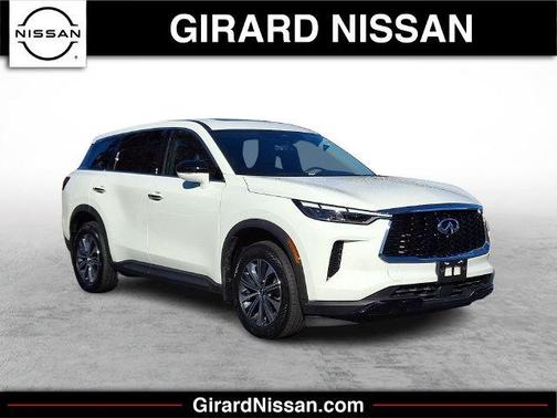 Glacier White 2024 INFINITI QX60 Pure