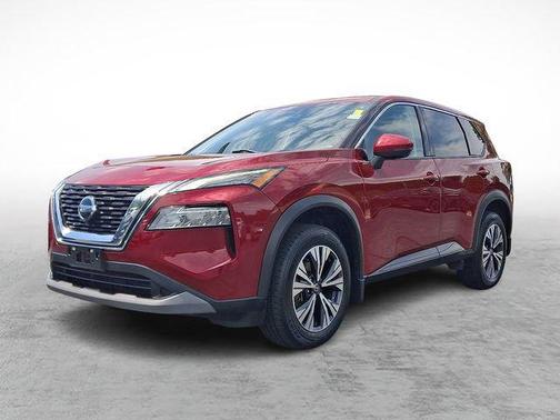 Scarlet Ember Tintcoat 2021 Nissan Rogue SV