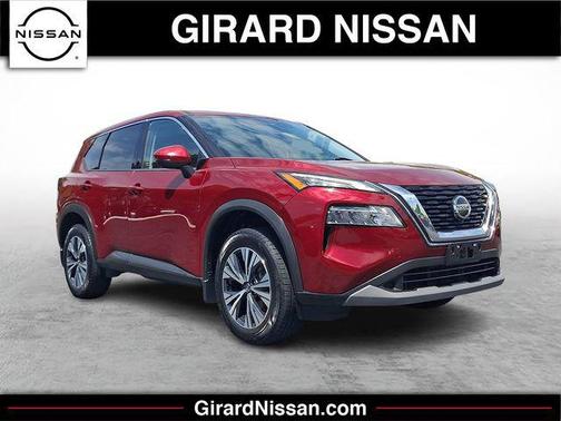 Scarlet Ember Tintcoat 2021 Nissan Rogue SV