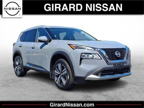 Boulder Gray Pearl 2023 Nissan Rogue Platinum