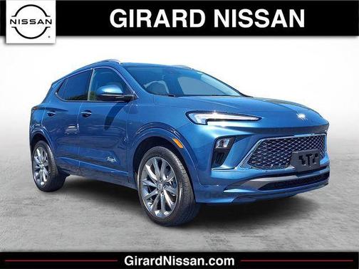 Ocean Blue Metallic 2025 Buick Encore GX Avenir