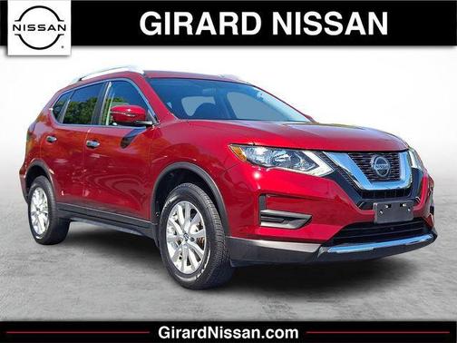 Scarlet Ember 2018 Nissan Rogue SV