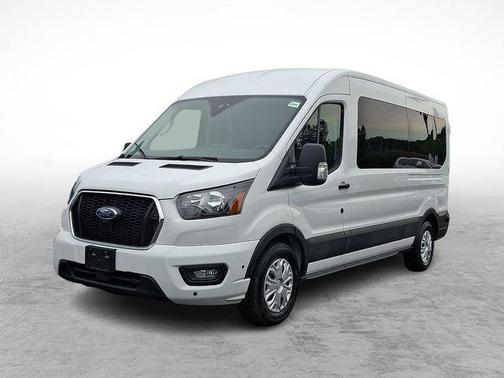 Oxford White 2024 Ford Transit-350 XLT
