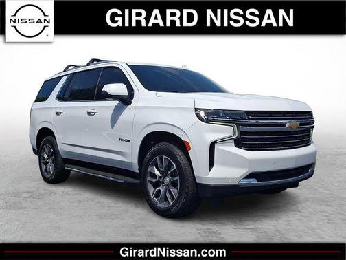 Summit White 2021 Chevrolet Tahoe LT