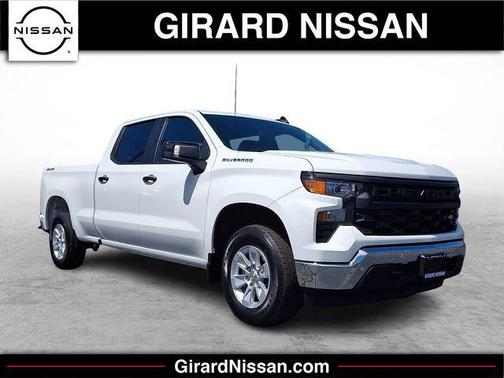 Summit White 2025 Chevrolet Silverado 1500 WT