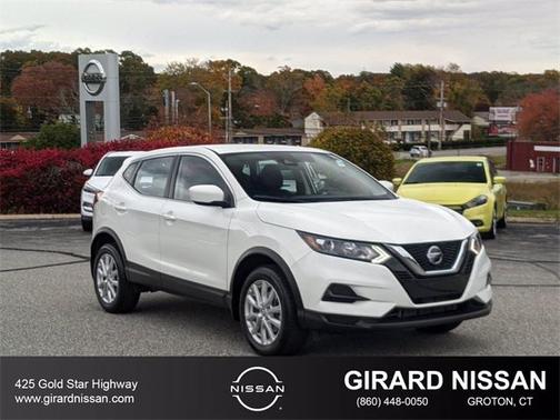 Glacier White 2020 Nissan Rogue Sport S